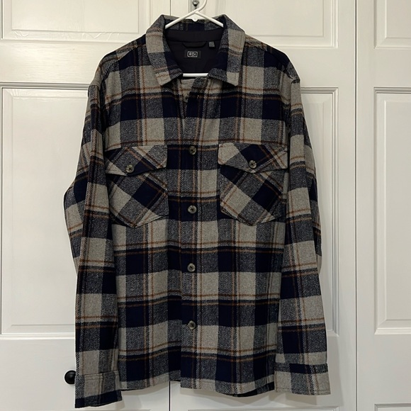 RDI Flannel Shirt Jacket - Picture 1 of 8